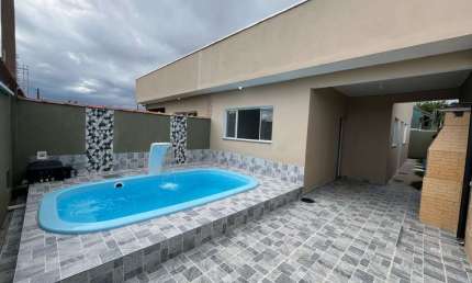Casa para Venda em Itanhaém, Bopiranga, 2 dormitórios, 1 suíte, 1 banheiro, 2 vagas