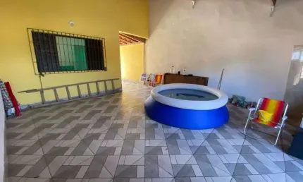 Casa para Venda em Itanhaém, Jardim das Palmeiras, 2 dormitórios, 1 banheiro, 3 vagas