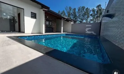 Casa para venda em itanhaém, cibratel 2, 3 dormitórios, 1 suíte, 1 banheiro, 2 vagas