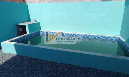 Casa em Condomínio para Venda em Itanhaém, Jardim Anchieta, 2 dormitórios, 1 banheiro, 2 vagas