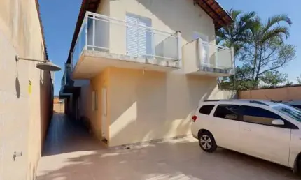 Sobrado para venda em mongaguá, vila atlântica, 2 dormitórios, 2 banheiros, 2 vagas