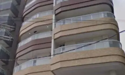 Apartamento para venda em praia grande, vila caiçara, 1 dormitório, 1 banheiro, 1 vaga