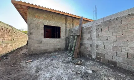 Casa para venda em itanhaém, balneário gaivota, 2 dormitórios, 1 suíte, 2 banheiros, 2 vagas