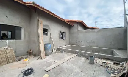Casa para venda em itanhaém, jardim jamaica, 2 dormitórios, 1 suíte, 1 banheiro, 3 vagas