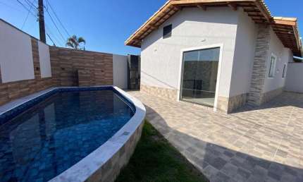 Casa para Venda em Itanhaém, Bopiranga, 3 dormitórios, 1 suíte, 3 vagas