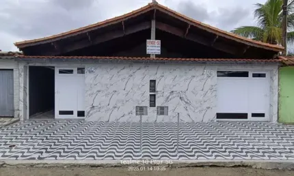 Casa para Venda em Mongaguá, Jardim Birigui II, 2 dormitórios, 1 suíte, 1 banheiro, 1 vaga
