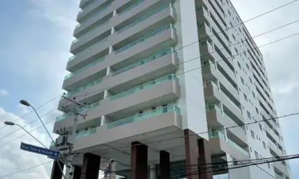 Apartamento para venda em praia grande, vila mirim, 2 dormitórios, 1 suíte, 1 banheiro, 1 vaga