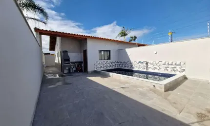 Casa para venda em itanhaém, loty, 2 dormitórios, 1 suíte, 2 banheiros, 2 vagas