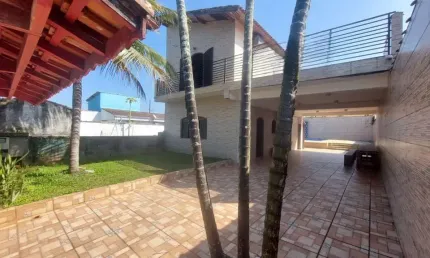 Casa para venda em itanhaém, bopiranga, 2 dormitórios, 1 suíte, 1 banheiro, 4 vagas