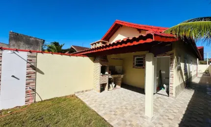 Casa para Venda em Itanhaém, Balneário Verde Mar, 3 dormitórios, 1 suíte, 1 banheiro, 4 vagas