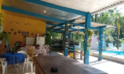 Chácara para venda em itanhaém, aguapeú, 6 dormitórios, 1 suíte, 4 banheiros, 6 vagas