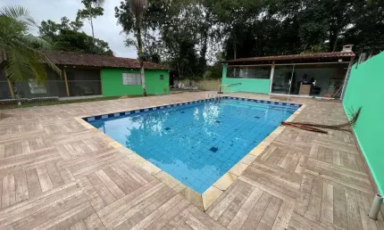 Chácara para venda em itanhaém, chácaras bopiranga, 3 dormitórios, 1 suíte, 2 banheiros, 11 vagas