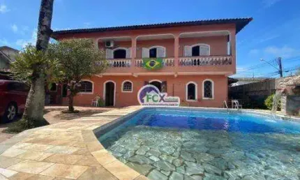 Casa para venda em itanhaém, centro, 5 dormitórios, 1 suíte, 3 banheiros, 3 vagas