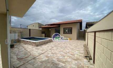 Casa para Venda em Itanhaém, Balneário Tupy, 2 dormitórios, 1 suíte, 1 banheiro, 4 vagas