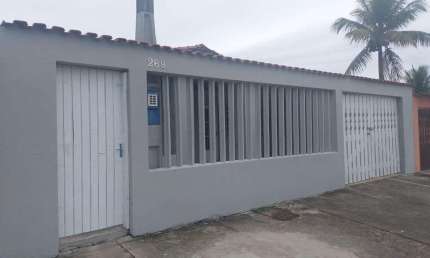 Casa para Venda em Itanhaém, Balneário Gaivotas, 2 dormitórios, 1 banheiro, 2 vagas