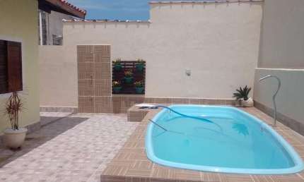 Casa para Venda em Itanhaém, Balneário Tupy, 3 dormitórios, 2 suítes, 2 banheiros, 2 vagas