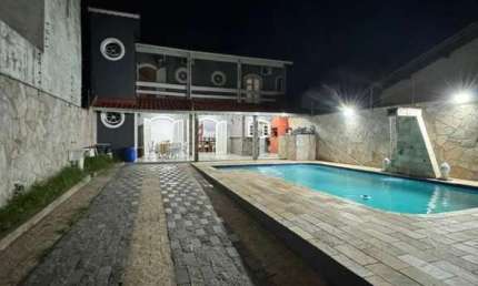 Casa para Venda em Itanhaém, Balneário Tupy, 3 dormitórios, 1 suíte, 1 banheiro, 4 vagas