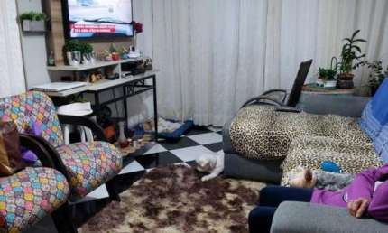 Apartamento para Venda em Santos, Ponta da Praia, 2 dormitórios, 1 banheiro, 1 vaga