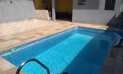 Casa para venda em itanhaém, jardim guacyra, 2 dormitórios, 1 suíte, 2 banheiros, 4 vagas
