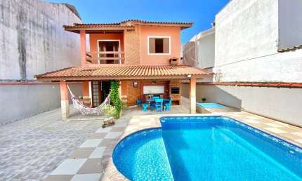 Casa para Venda em Itanhaém, Cibratel 2, 4 dormitórios, 1 suíte, 2 banheiros, 5 vagas