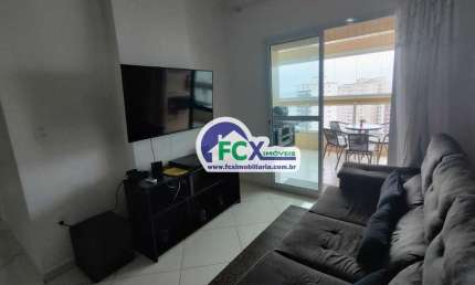 Apartamento para Venda em Praia Grande, Ocian, 2 dormitórios, 1 suíte, 1 banheiro, 1 vaga
