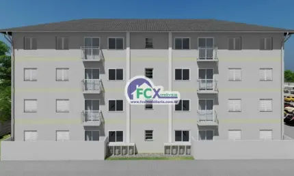 Apartamento para Venda em Mongaguá, Itaguaí, 2 dormitórios, 1 banheiro, 1 vaga