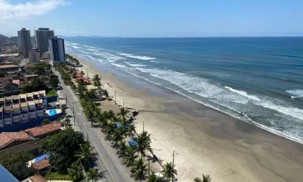 Apartamento para venda em mongaguá, vila atlântica, 2 dormitórios, 1 suíte, 1 banheiro, 1 vaga
