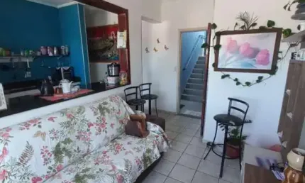 Apartamento para Venda em Itanhaém, Sabauna, 2 dormitórios, 1 banheiro, 1 vaga