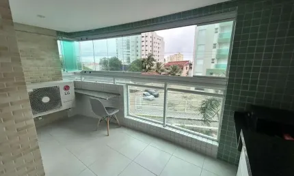 Apartamento para venda em mongaguá, vila atlântica, 2 dormitórios, 1 suíte, 1 banheiro, 1 vaga