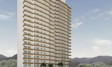 Apartamento para Venda em Guarujá, Enseada, 2 dormitórios, 1 suíte, 1 banheiro, 2 vagas