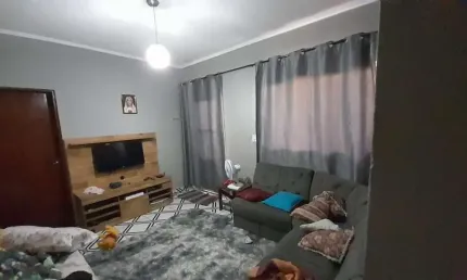 Casa para venda em mongaguá, itaguaí, 2 dormitórios, 1 suíte, 1 banheiro