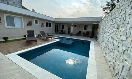 Casa para Venda em Itanhaém, Jardim Suarão, 3 dormitórios, 1 suíte, 2 banheiros, 2 vagas