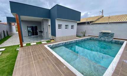 Casa para Venda em Itanhaém, Cibratel 2, 3 dormitórios, 2 suítes, 2 banheiros, 3 vagas