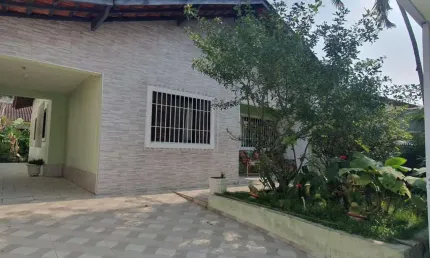 Casa para venda em itanhaém, belas artes, 3 dormitórios, 1 suíte, 1 banheiro, 2 vagas