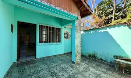 Casa para venda em itanhaém, nova itanhaém, 1 dormitório, 1 banheiro, 2 vagas
