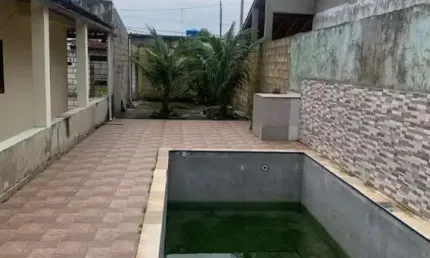 Casa para venda em itanhaém, jardim coronel, 2 dormitórios, 1 banheiro, 4 vagas