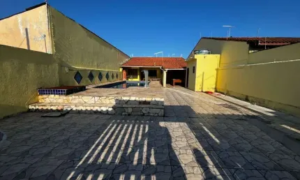 Casa para venda em itanhaém, balneário gaivotas, 1 dormitório, 1 suíte, 1 banheiro, 10 vagas