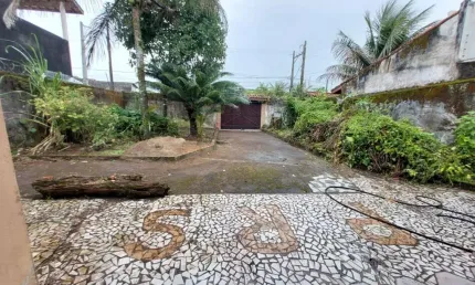 Casa para venda em itanhaém, umuarama, 2 dormitórios, 1 banheiro, 6 vagas