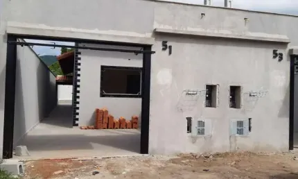 Casa para Venda em Itanhaém, Verde Mar, 2 dormitórios, 1 suíte, 1 banheiro, 2 vagas
