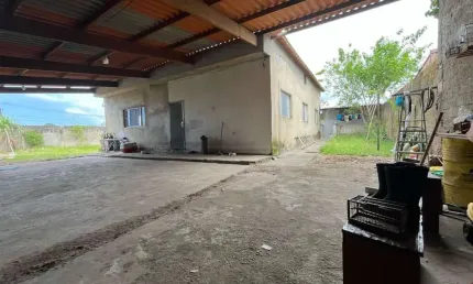 Chácara para venda em itanhaém, chácara cibratel, 3 dormitórios, 1 suíte, 1 banheiro, 10 vagas