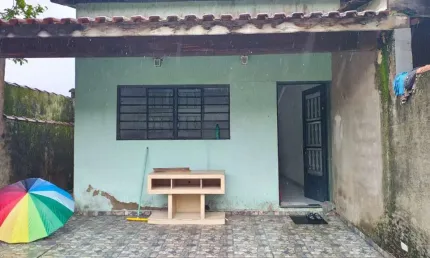 Casa para Venda em Itanhaém, Grandesp, 3 dormitórios, 1 suíte, 1 banheiro, 2 vagas