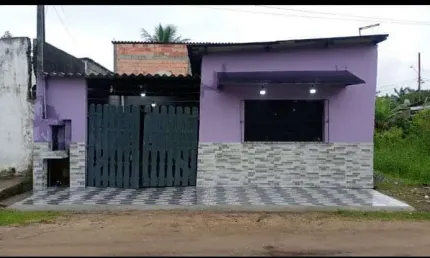 Casa para Venda em Itanhaém, Santa Júlia, 1 dormitório, 1 banheiro, 2 vagas