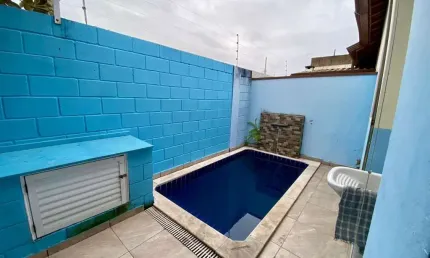 Casa em condomínio para venda em itanhaém, cibratel 2, 2 dormitórios, 1 banheiro, 1 vaga