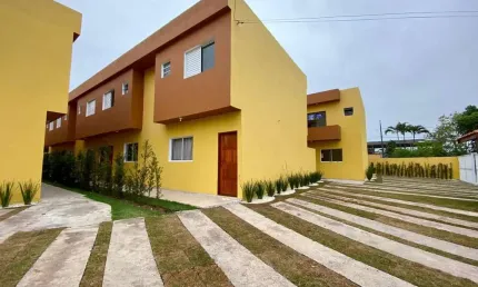 Casa em Condomínio para Venda em Itanhaém, Santa Terezinha, 2 dormitórios, 2 suítes, 1 banheiro, 1 vaga