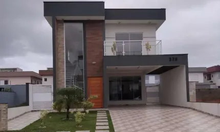Casa em Condomínio para Venda em Itanhaém, Bopiranga, 3 dormitórios, 3 suítes, 4 banheiros, 3 vagas