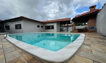 Casa para venda em itanhaém, praia dos sonhos, 4 dormitórios, 2 suítes, 1 banheiro, 2 vagas