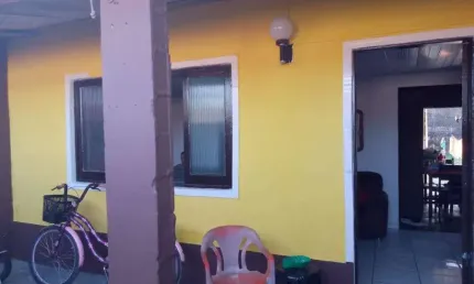Casa para Venda em Itanhaém, Corumbá, 2 dormitórios, 1 banheiro, 2 vagas