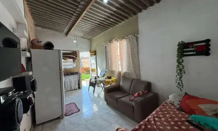 Casa para venda em itanhaém, nova itanhaém, 1 dormitório, 1 suíte, 1 banheiro, 2 vagas