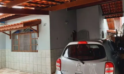 Casa para Venda em Mongaguá, Balneário Anchieta, 3 dormitórios, 2 suítes, 1 banheiro, 2 vagas