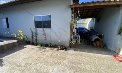 Casa para venda em itanhaém, jamaica, 2 dormitórios, 1 suíte, 1 banheiro, 2 vagas